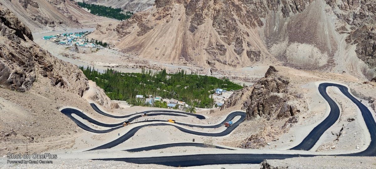 sahuajeet's tweet photo. 27.80 kms out of targeted 32 kms have been completed on #Chiktan #Kukshow #Dargo Road under #PMGSY for an approved cost of Rs. 3673.00 lakhs. Really a beautiful road. @ks_ladakhi @DIPR_Kargil @radionews_kargi @LAHDC_K @FerozKhan_Kgl @lg_ladakh @ddnewsladakh @prasarbharti https://t.co/MXoaUNlcEG