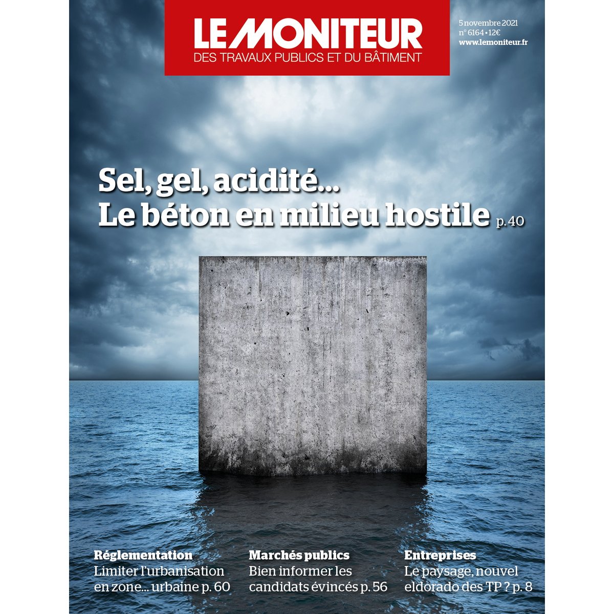 Le_Moniteur's tweet photo. A la Une du Moniteur : des #bétons à toute épreuve | #dossierspecial
Et aussi :
- #Réglementation : limiter l’ #urbanisation en zone... urbaine
- #MarchésPublics : bien informer les #candidatsévincés
- Le #paysage, nouvel eldorado des #TP ?
https://t.co/nSF2olrLFn https://t.co/kzFgHlFpdf