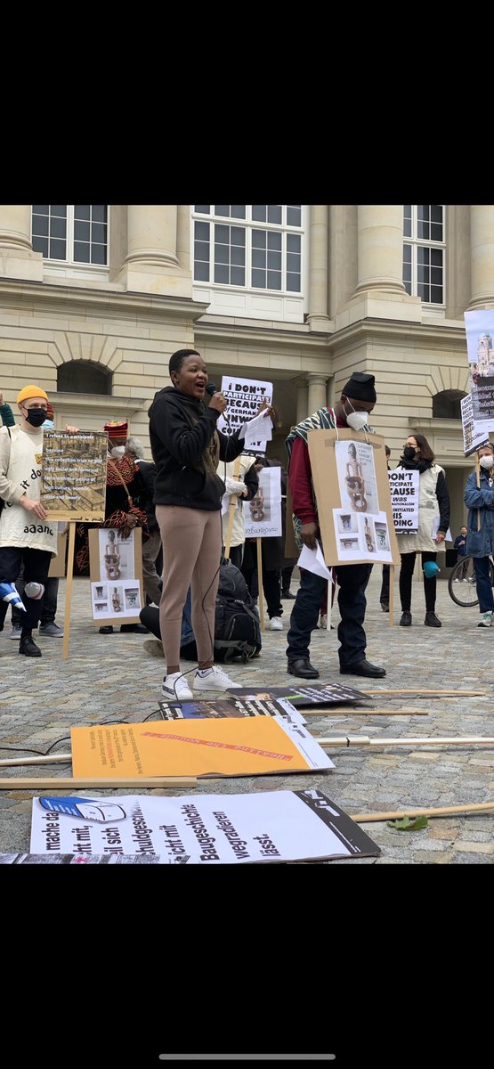sylvienjobati's tweet photo. We can’t change the past but we can transform all the pain and anger into meaning dialogue and relations. While we are at it as victims of colonialism, all the perpetrators should take concrete actions to atone for their role. #RestituteNow #BringBackNgonnso https://t.co/QjdgJAoZ9i