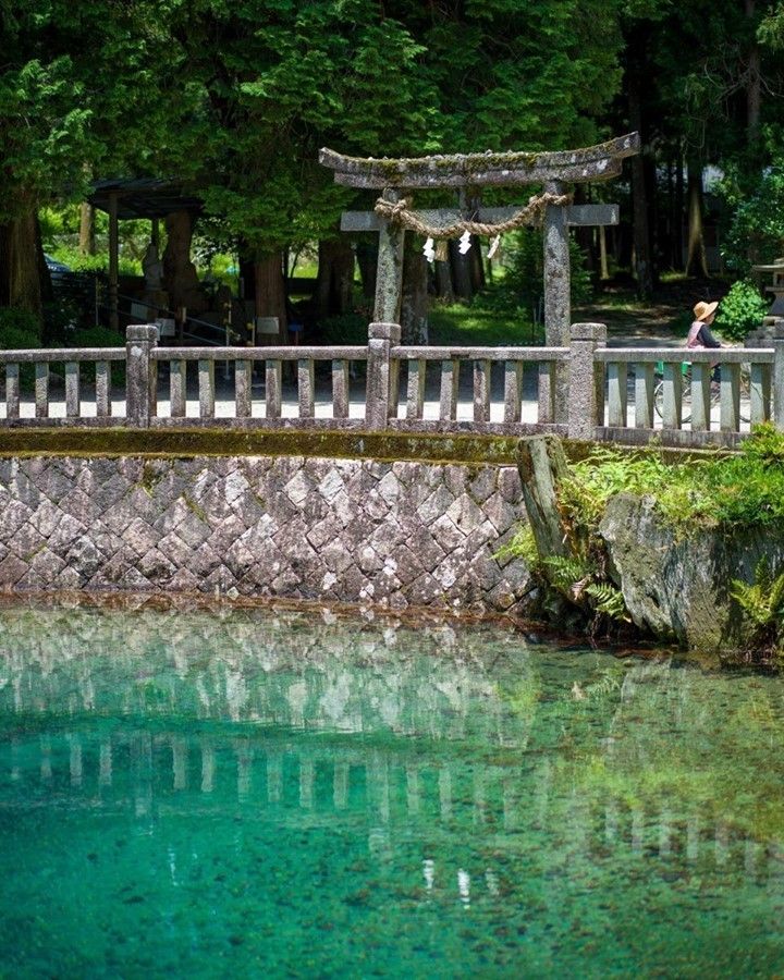OffbeatJapan's tweet photo. Sometimes we come across rather surprising colors in this country. One of my favorites is this brilliant turquoise. What is the color you could not do without? I think I would very much miss the fresh green of nature! 🌳 https://t.co/1vfNXNR2yv