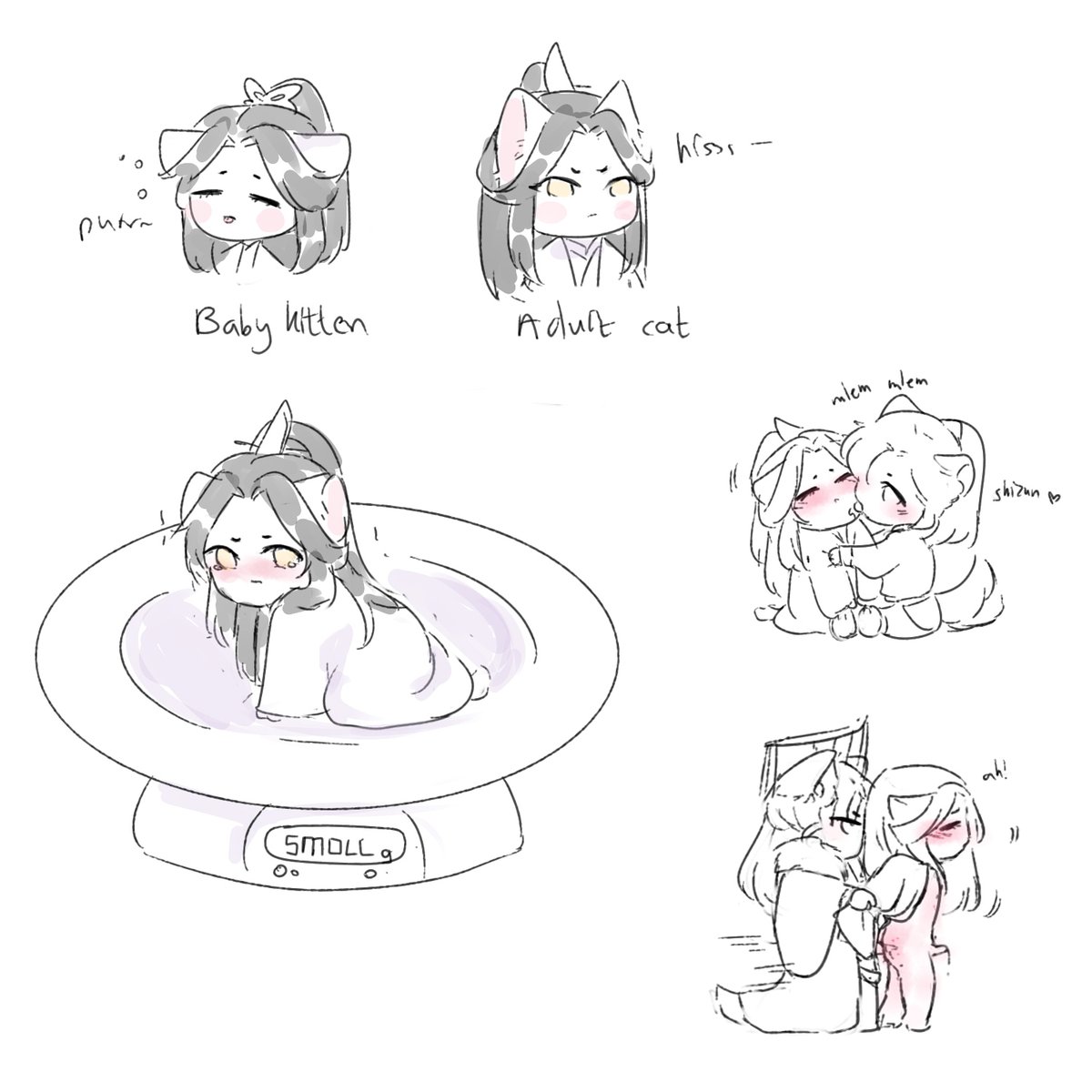 kkmy31's tweet photo. Sketches #nyanning https://t.co/MxhCel8M7a