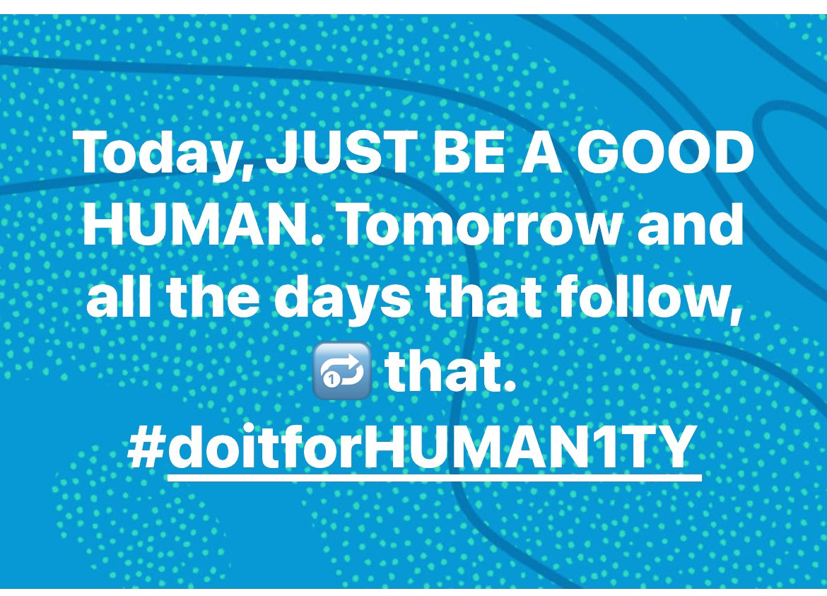 Txmayne23's tweet photo. When the world begins to value things more than people, those who value people have a duty to keep the π#INSP1RED. #1LYFE #BEaGOODHuman https://t.co/3sMvMNBR5D