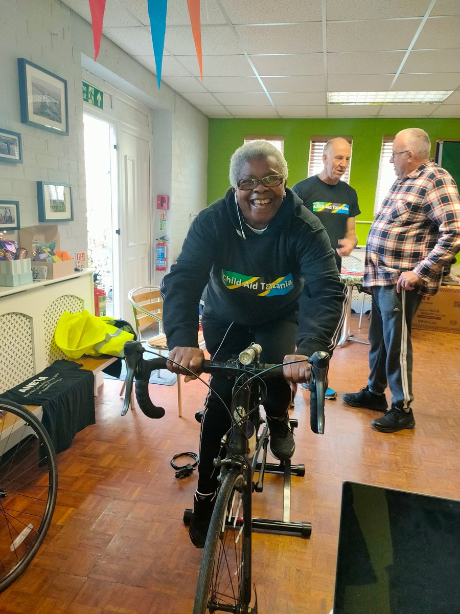 childaidtz's tweet photo. Saturdays' Kilimanjaro cycle relay be challenge fundraiser was a success! Despite a number of hiccups....we did it! We cycled the distance of the northern circuit route. @zonyajeffrey and the crew Frank, Gary, Ben, Jit, Aneta, Jon, Vera &amp; Doug were amazing #onyabike #childaidtz https://t.co/heUdBL5yHT