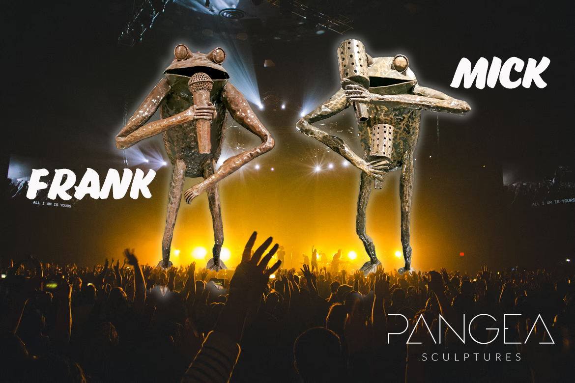 🐸Leaving the stage behind are two members of our large frog band, singer Frank &amp; maracas player Mick. With their concert days behind them, both Frank &amp; Mick are now available at £150 each - a 🎤ROCKTASTIC 50% OFF! 🎤
Available in-store only. 😍
Call 01695 227140 for more details