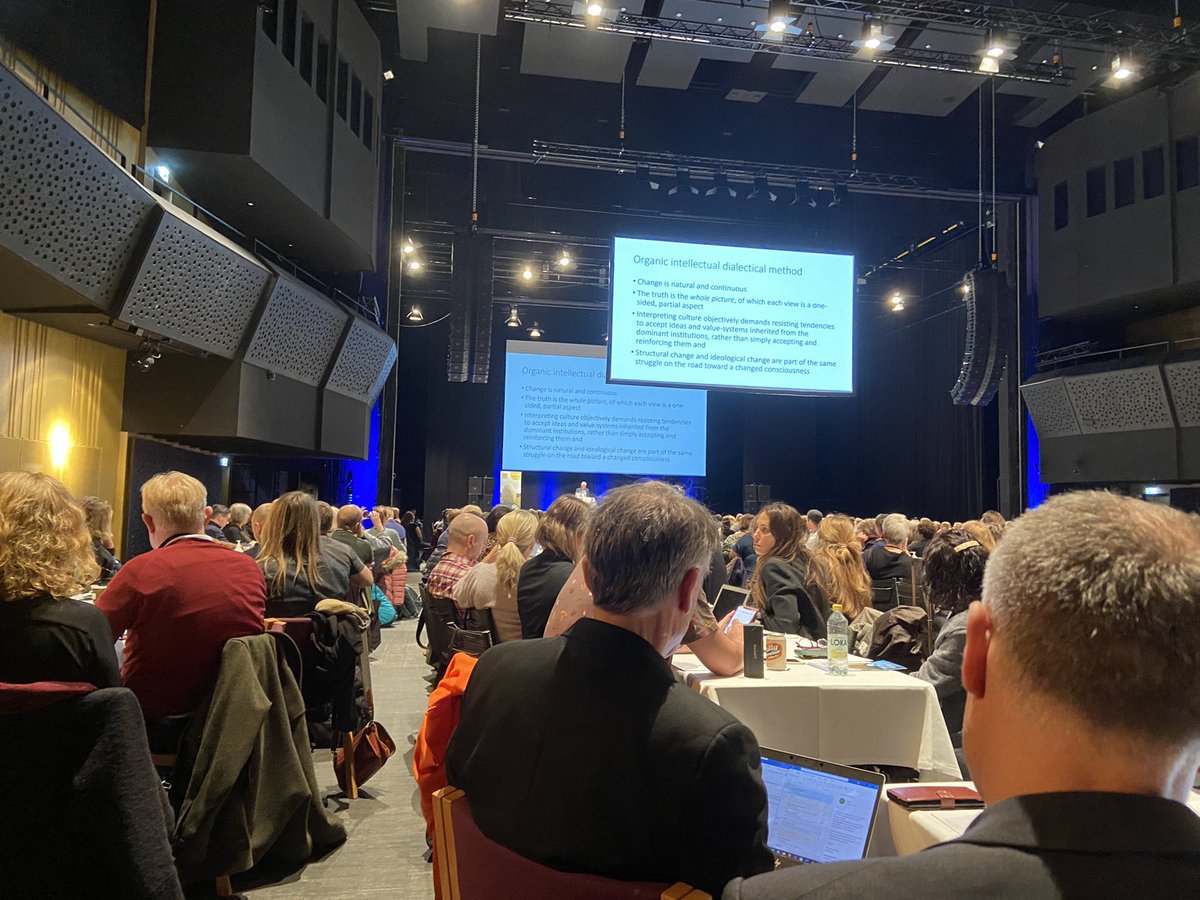 First keynote Dennis Beach argues for “organic intellectual dialectical method” in future educational research, emphasizing the importance of ethnographic research #NERA2021