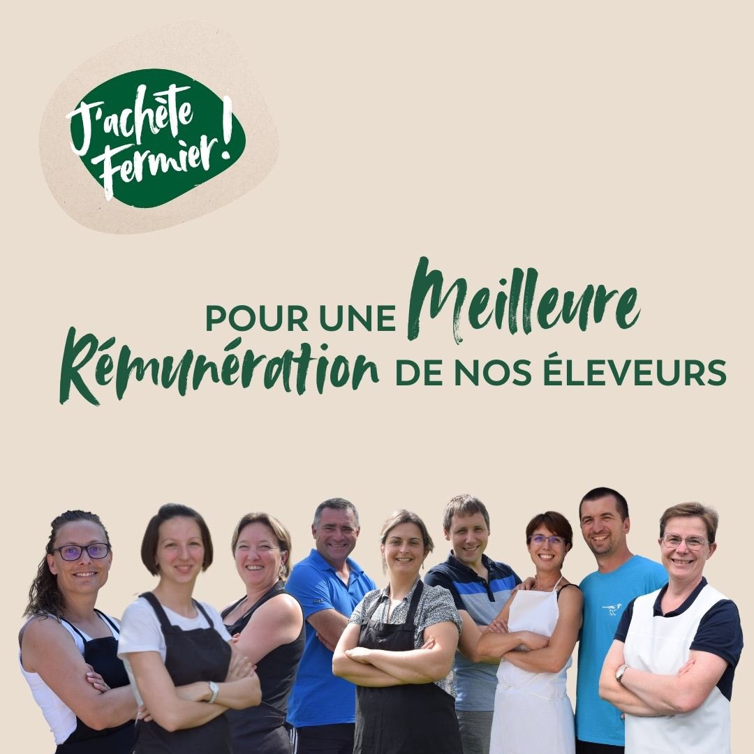 Né d'une seule ferme devient J'achète Fermier !
Avec J'achète Fermier ! nous assumons plus que jamais être une marque militante qui place le goût du naturel et la juste rémunération des agriculteurs au coeur de sa démarche. #jaf #fermier #justeremuneration #ceuxquifontlelait