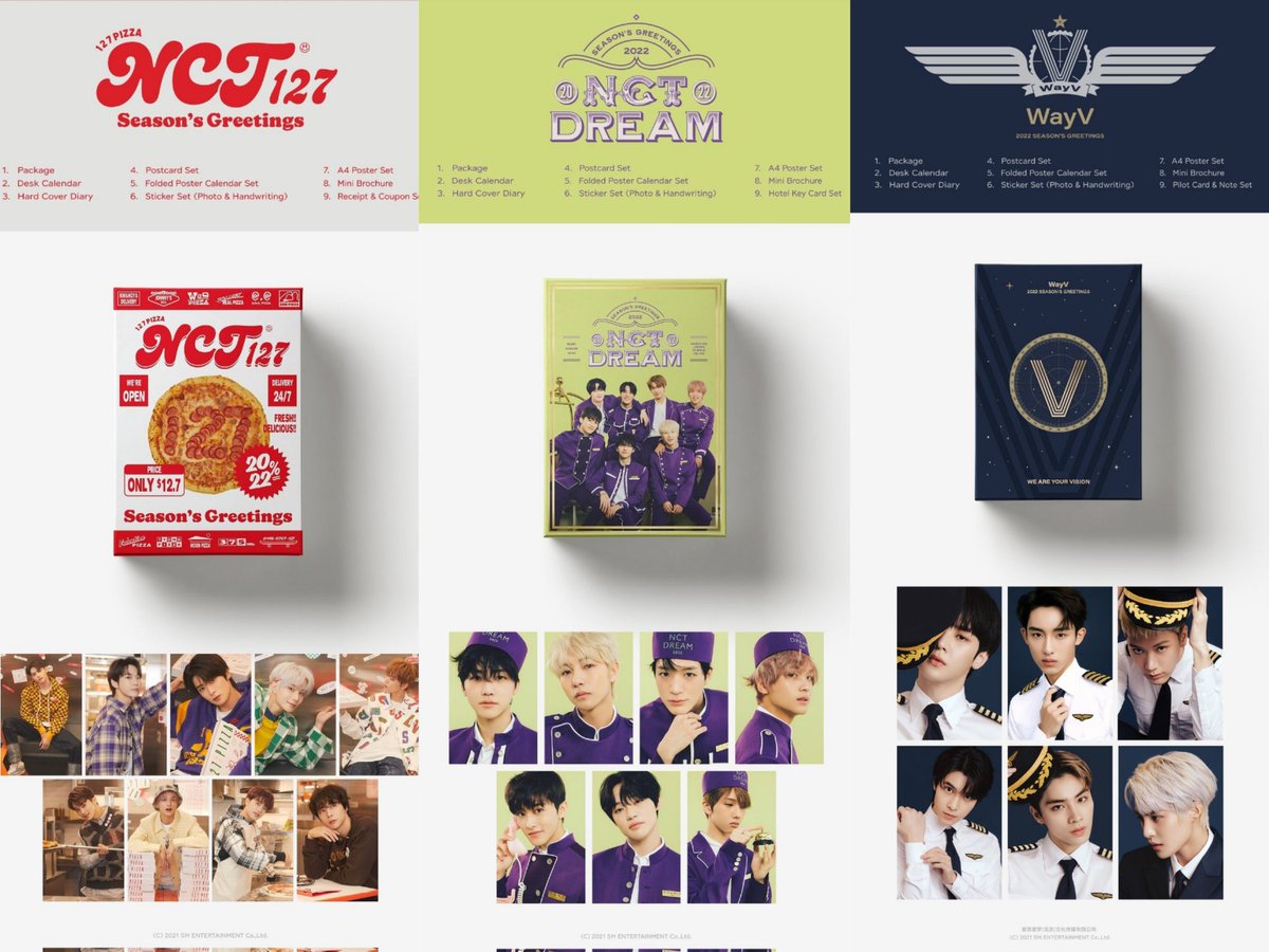 kleejen_'s tweet photo. พรี SEASON GREETINGS 2022 NCT✨มัดจำ 800 เก็บรอบเดียว
ราคา: 1890✈️ 1390🚢
📮จ่ายตอนถึงไทย J&amp;T/ไปร 
สั่งซื้อ https://t.co/HKN81L8Sto
มีของแถมทุกออเดอร์ สอบถามDMนะคะ
#ตลาดนัดnct #ตลาดนัดอซท #ตลาดนัดอซทดรีม #ตลาดนัดnctdream #ตลาดนัดเวย์วี #ตลาดนัดwayv #ตลาดนัดอซท127 #ตลาดนัดnct127 https://t.co/yQUAniS6qL