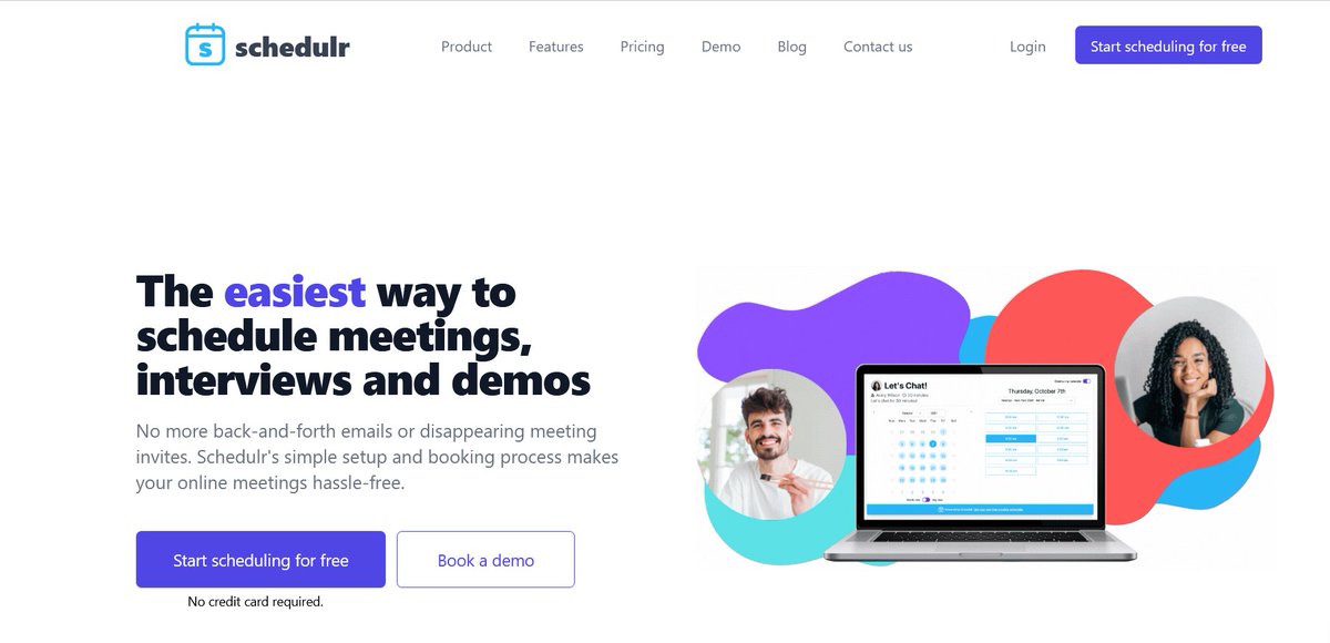 AstramindHQ's tweet photo. Here's an interesting post on Schedulr which allows to quickly schedule meeting while also syncing available time with the other person.

@TheRickyIO explains to a fellow maker how it saves a lot of time &amp; makes it super fast.

https://t.co/86FPA5X5Mr

#buildinpublic https://t.co/cPbldbUNrX