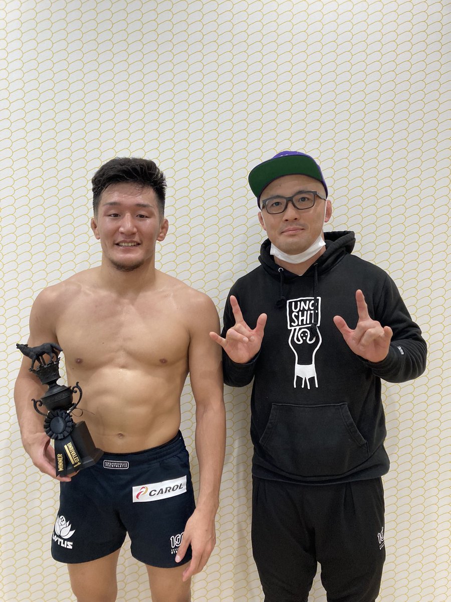 mastspice's tweet photo. UNRIVALED1勝利することができました!
15分レスリングやってきました。
ありがとうございました!
@UNRIVALED_FIGHT
#UNRIVALED1 https://t.co/4fBbRHxP7i