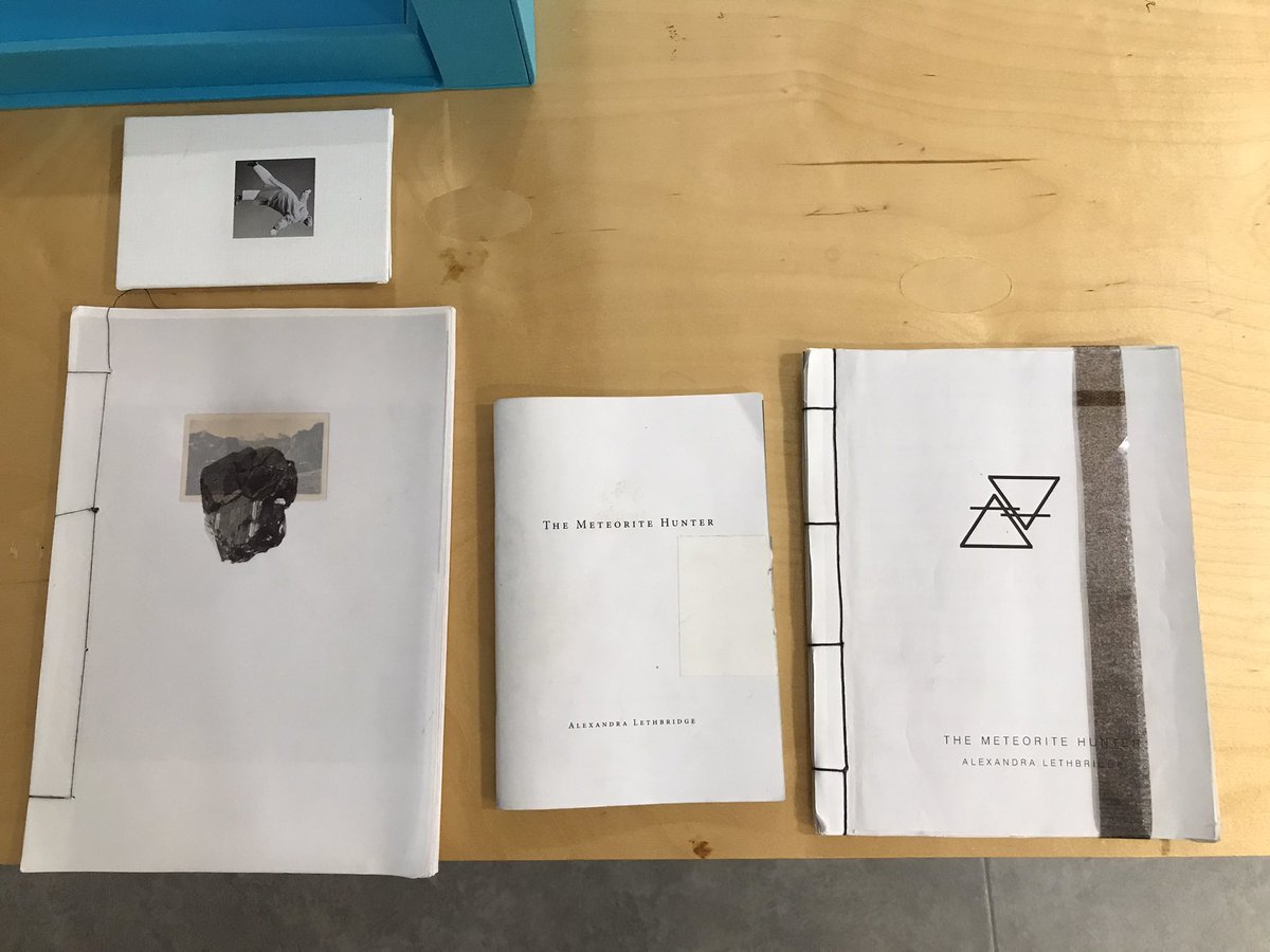 SolentPhoto's tweet photo. In support of making their own publications, our year 2 students had a great talk by @SolentPhotoUK lecturer @allyleth on her book #themeteoritehunter (shortlisted for the Paris Photo Aperture Foundation First Photo Book Award &amp; Anamorphosis Award) https://t.co/3b8g7BhITR