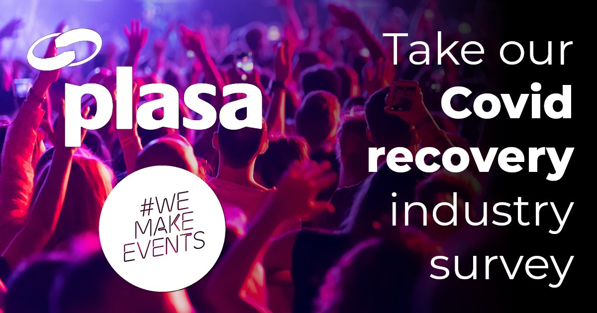 WeMakeEventsoff's tweet photo. 📣 Our latest industry survey is here! It takes only 10-15 minutes to complete and provides us with valuable data on the recovery of the live sector. https://t.co/4BuWuEbjij
.
#WeMakeEvents #LightItInRed #WeNeedCrew #LetTheMusicPlay #eventprofs #avtweeps #RedAlert #StandAsOne https://t.co/Deo5Ln6vQM