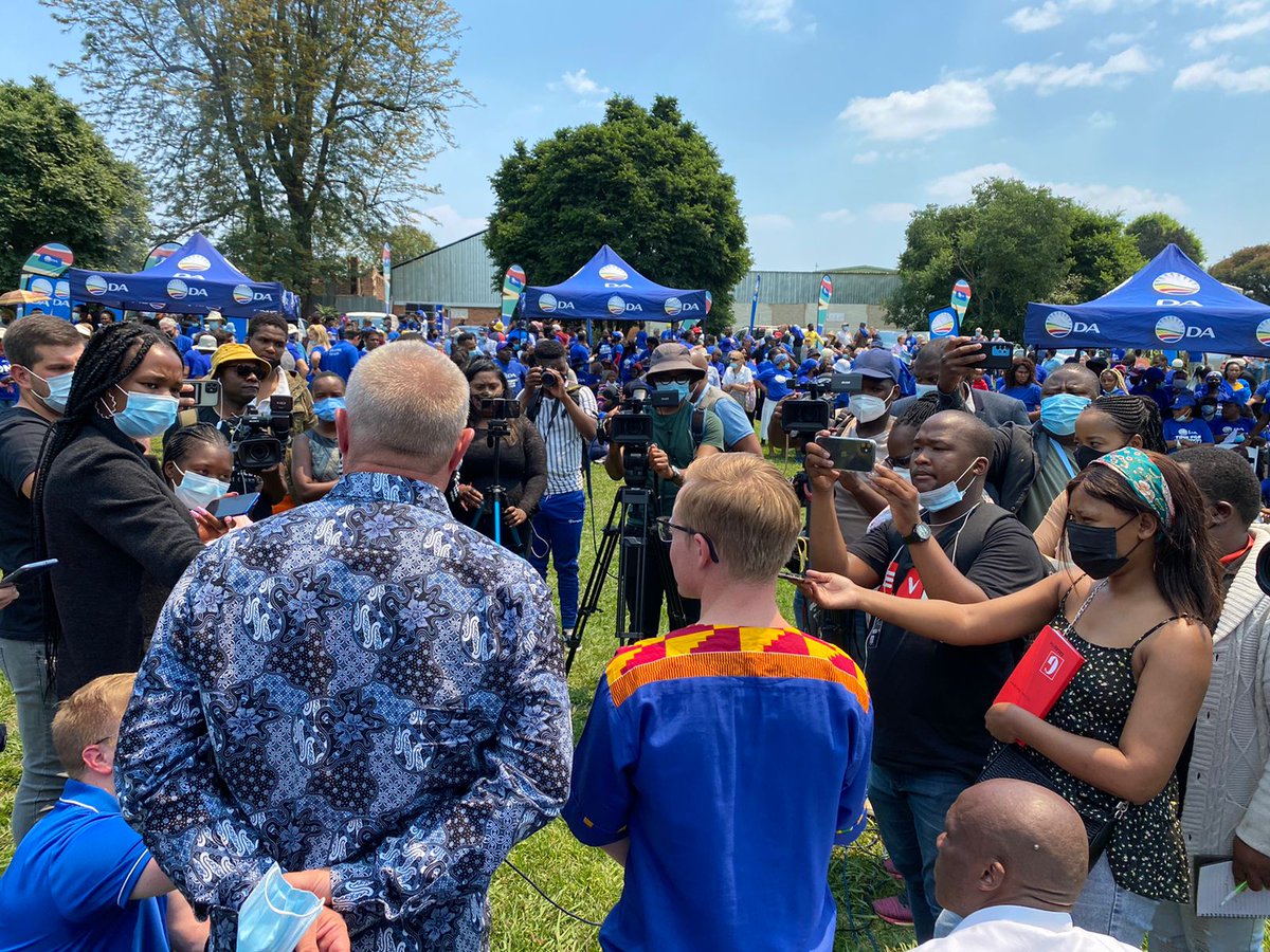Our_DA's tweet photo. In a historic first, the DA has won, outright, the municipality of uMngeni KZN, taking 13 of the council’s 25 seats.

This breakthrough victory in what has until now been an ANC stronghold.

📸| Today we hold our Victory Rally as we get ready for governance.

#TheDAgetsThingsDone https://t.co/rSkjLxbFgg