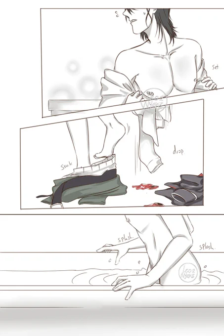 Legendary Leonard bathing scene 🤤 (2/3) 
#诡秘之主 