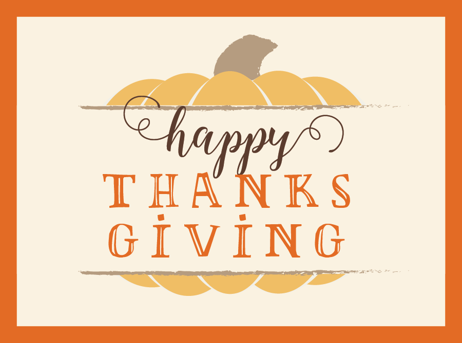 Happy Thanksgiving to the SCS Community! <a href="/SCSprincipal/">St. Catharine School</a>