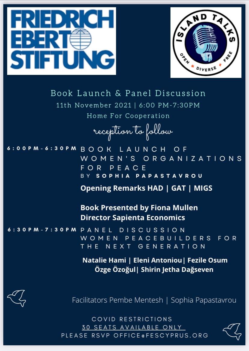 Looking forward to presenting this next week: official launch of Dr <a href="/sophipas/">Sophia Papastavrou, PhD</a> book 📕 🎉 . <a href="/IslandTalksCY/">Island Talks</a>