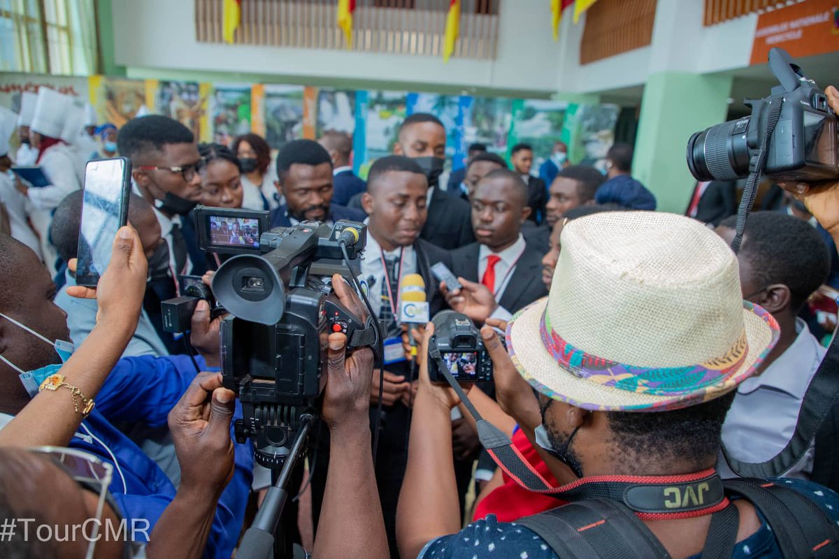 SirPangsui's tweet photo. The highly anticipated Grand Launching Ceremony of the @TourCmrApp took place at Palais des Congrès Yaounde and it was a huge success!!

I remember telling my team a day like this will come, the sleepless nights, struggles, and the work we put in, to make this succeed. https://t.co/EMMfdFL0CY