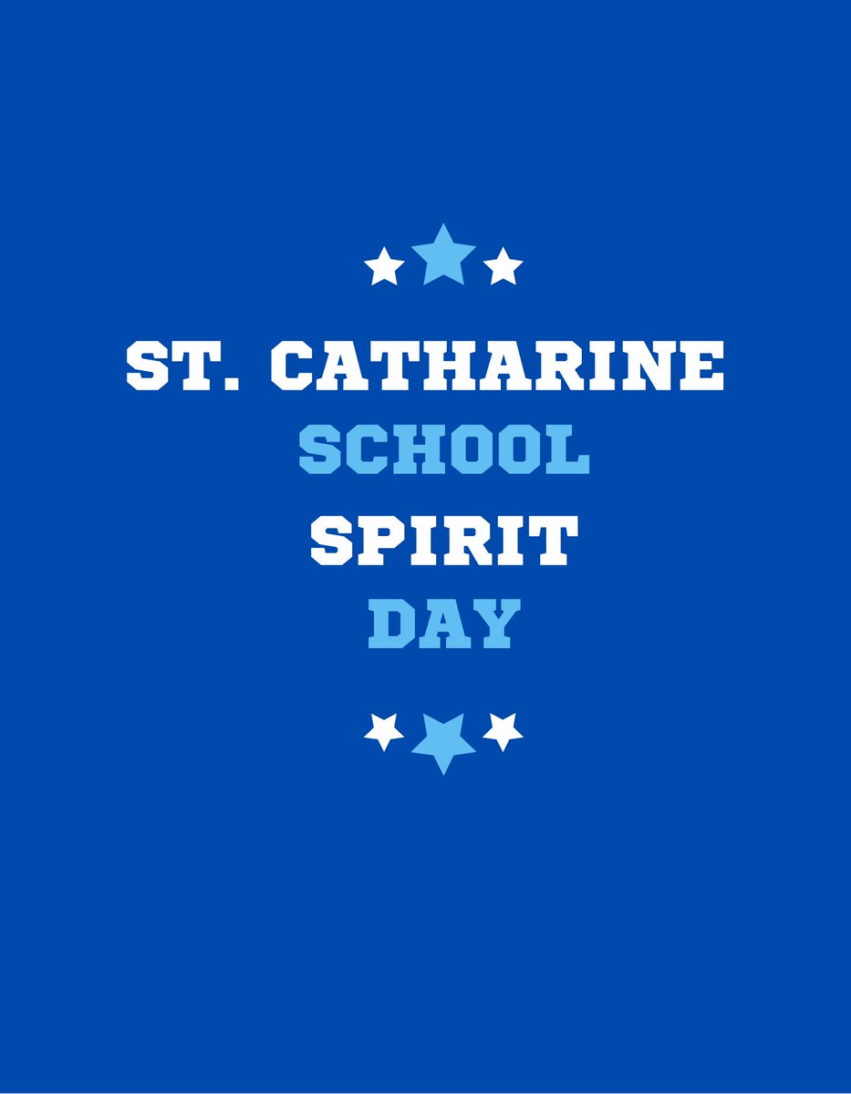 🎉Friday is Spirit Day! <a href="/SCSprincipal/">St. Catharine School</a>