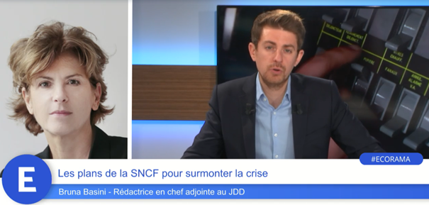 « L’ouverture à la concurrence est un caillou dans la chaussure pour la SNCF », <a href="/BrunaBasini/">Bruna Basini</a> (<a href="/leJDD/">Le JDD</a>) #Ecorama