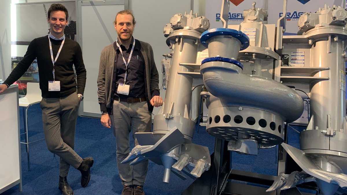 #Europort2021
Come to visit our sales managers Matteo and Filippo at booth #2313
We are waiting for you! 💪

#dredging #pumps #rotterdam #europort #maritimeindustry #maritime