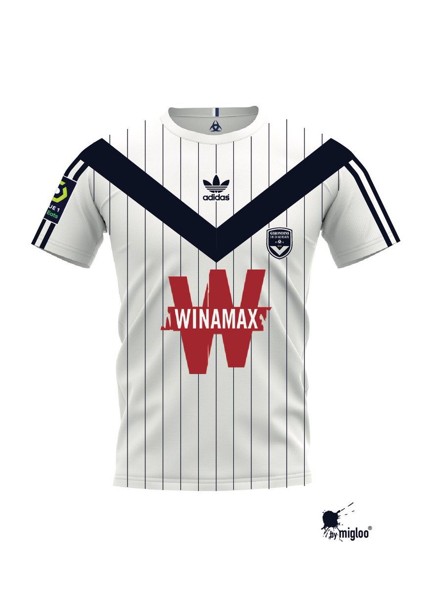 bymigloo's tweet photo. Pas besoin de sortir de grandes écoles de design pour proposer des maillots à l’image de l’histoire du club avec un brin de marketing en plus ! @girondins x #bymigloo
#football #Girondins #bordeaux #sport #Jersey https://t.co/lK2r0jSELD
