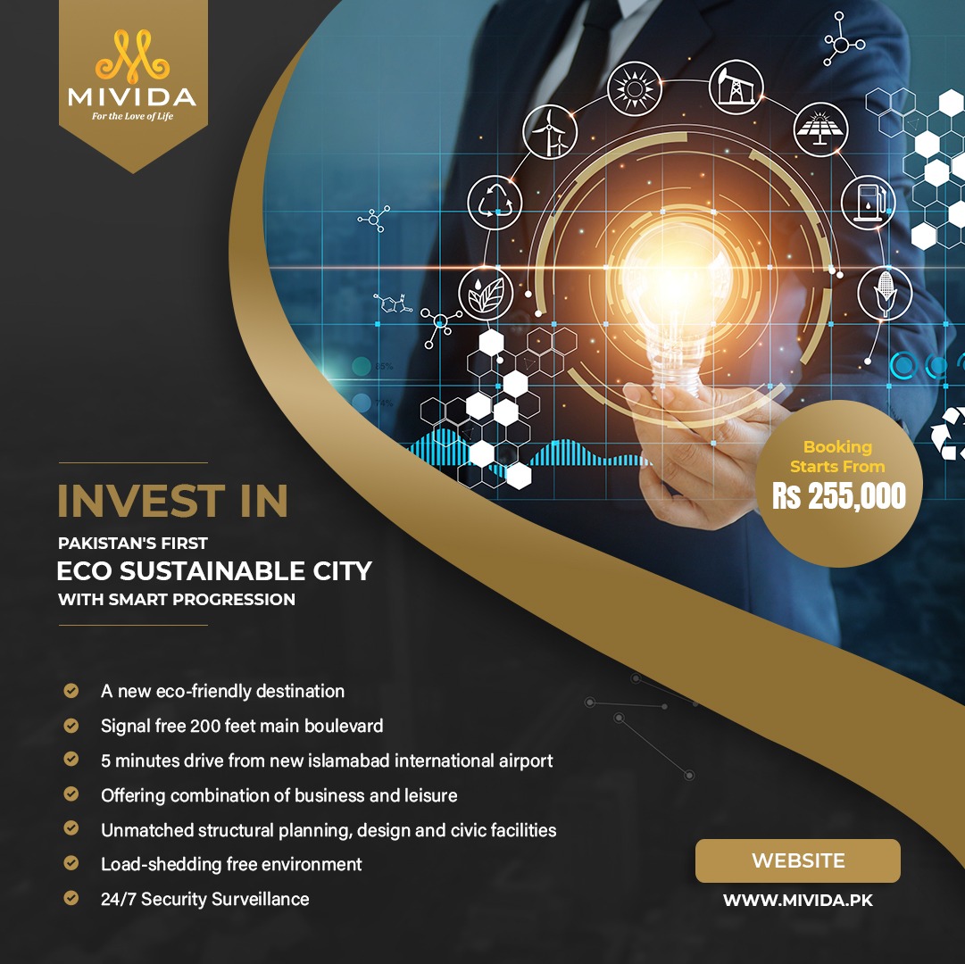 mividapk's tweet photo. MIVIDA Pakistan is Pakistan's first Eco-sustainable city with smart progression.

For details please contact us at:
0334 8010183
0334 8010184
(051) 111 786 000
info@mivida.pk

#MIVIDA #mividapakistan #ecosustainable #smartprogression #resedencialplots #installments https://t.co/51RUPP28Mo