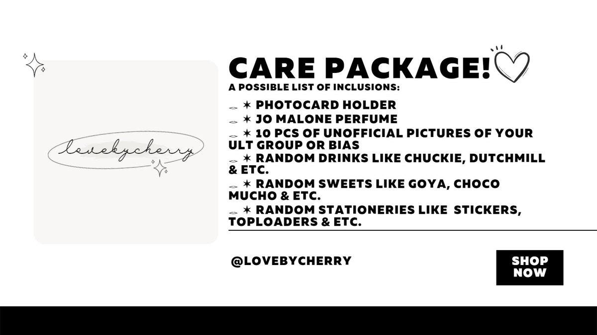 cherrybxlovex's tweet photo. hello💌! meron bang interested if mag-oopen ako for this? for sweets baka mag add ako ng branded ~ 150 - 180 PHP ^^ if it is a gift for someone you'll just send me the letter along with the payment 🥰 https://t.co/Fnm304U2BX