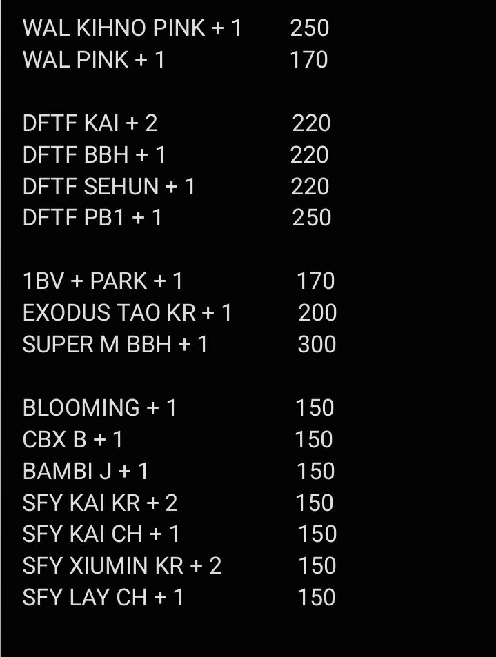 itlshoppe's tweet photo. EXO ALBUMS (Supplier On Hands)

All UNSEALED 
PB CD Only!

50% PAYO, 50% Balance by November 8, 2021

Comment: mine Album&amp;Ver https://t.co/BNOhrAdjBS