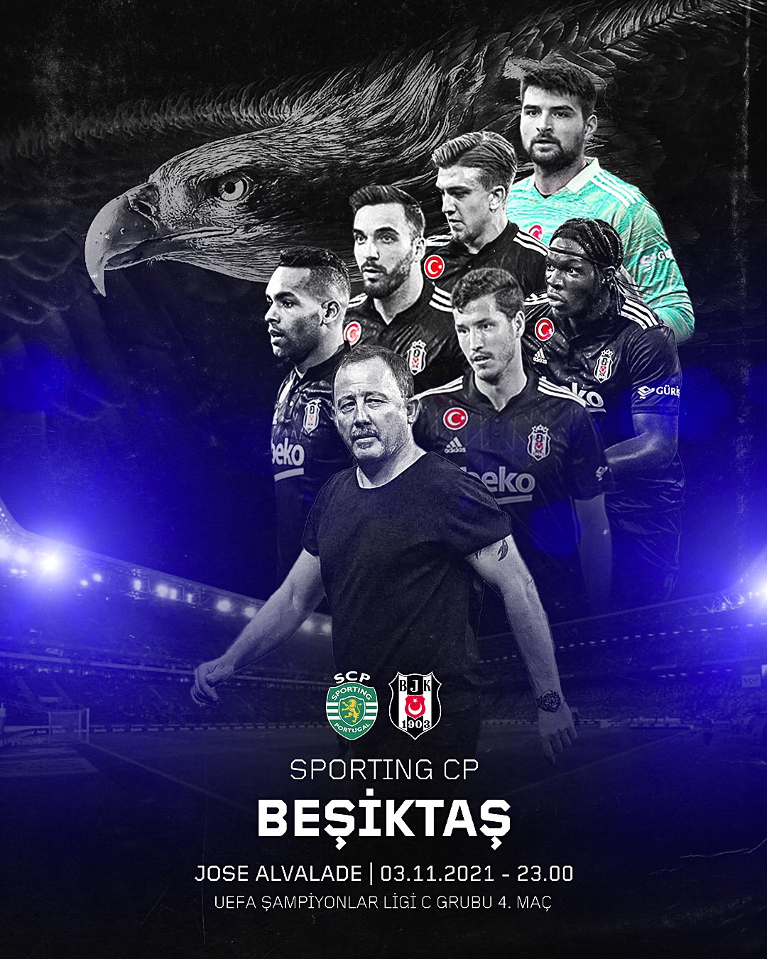 Sporting Lizbon Beşiktaş Görsel