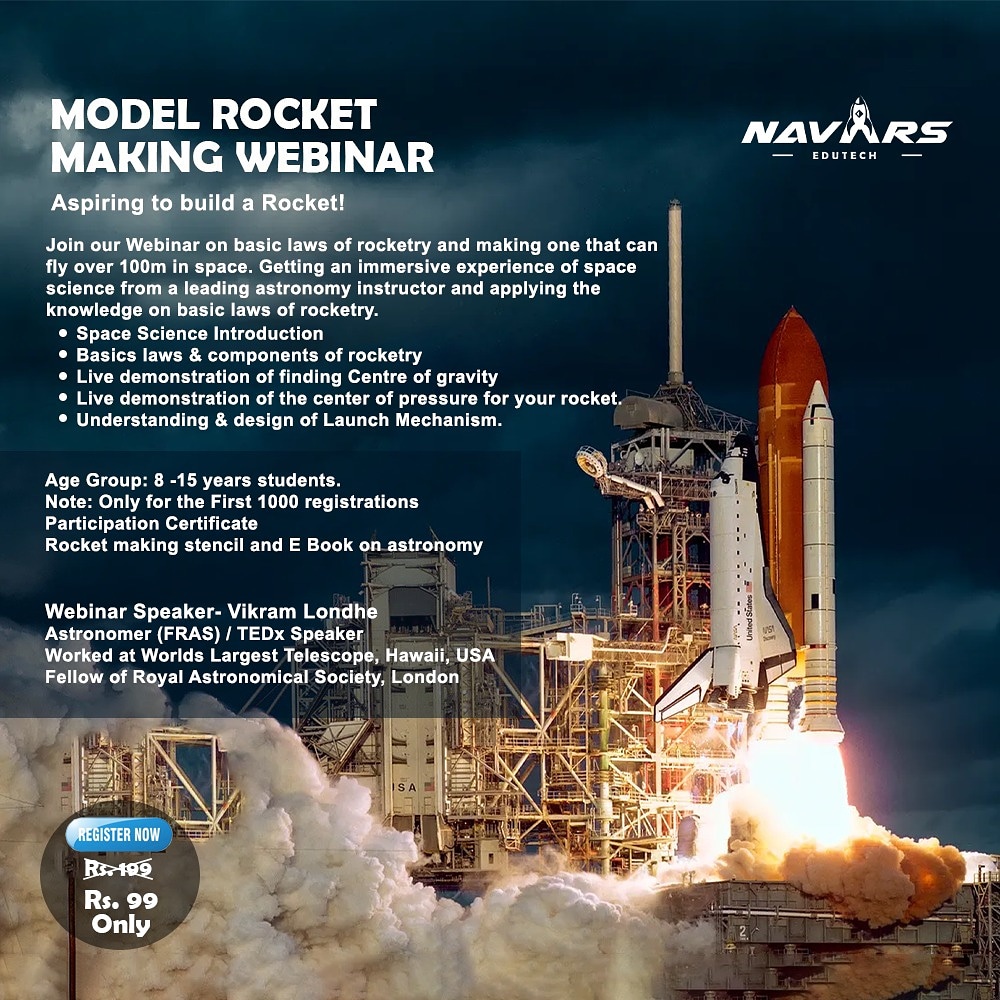 NavarsEdutech's tweet photo. Let your child make Eco Friendly rocket by EX-NASA EXPERT at just 99

 https://t.co/12FDXVKGYl https://t.co/4MMQkt6u2s