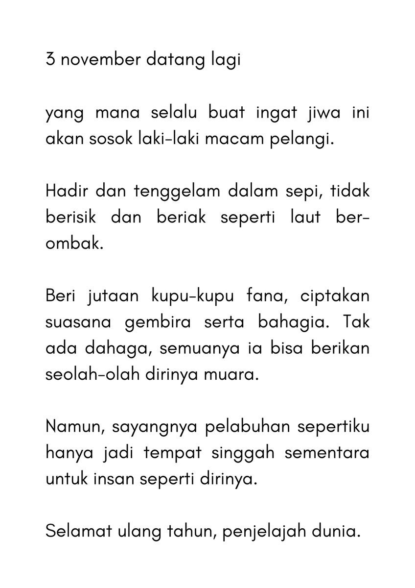 ackermanchieve's tweet photo. untuk manusia seteduh embun pagi,
tetapi tak bisa digapai bagai pelangi.

#SeaForArmin
#HappyLevelUpArmin https://t.co/c8oUGl5XWJ