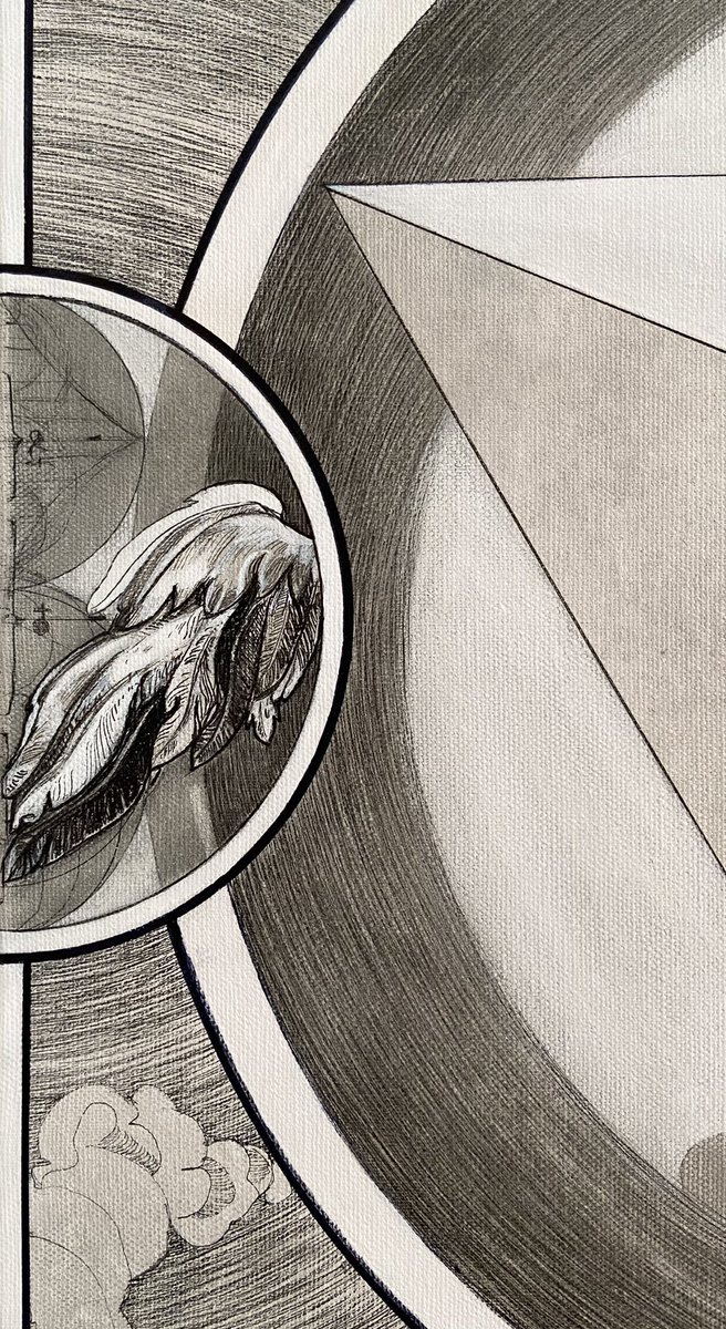 LauraBaiu's tweet photo. Matrimonium 2021
Black ink drawing in canvas.
#ArtCurator #artinfo #blackandwhite #contemporaryartist #drawings #gallery #wunderkammer #oggi #torino #milano https://t.co/GI9pbAA9Oc