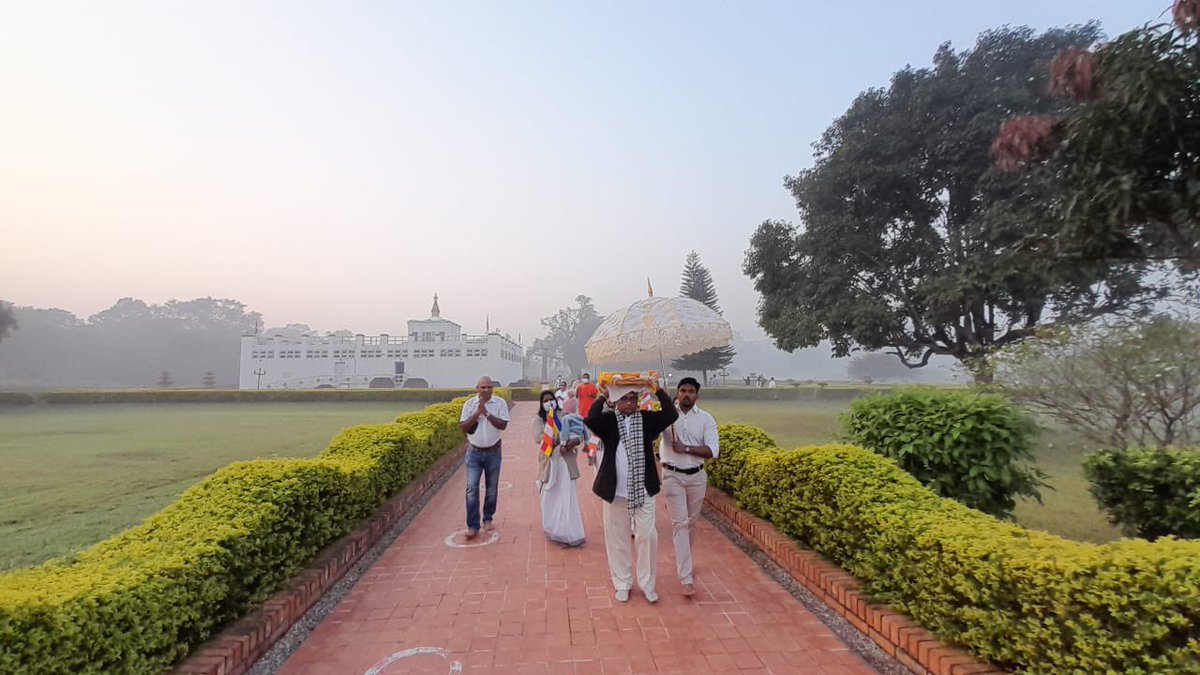 SLinKathmandu's tweet image. #KatinaPooja of the #SriLanka Maha Viharaya in #Lumbini was held on 31st October  with the participation of #MahaSangha and lay #Buddhist devotees.

⬇️Media Release

slembkathmandu.org/news/11195/kat…

@MFA_SriLanka @Lumbinidtrust #Buddhism #Buddha #Nepal @MofaNepal