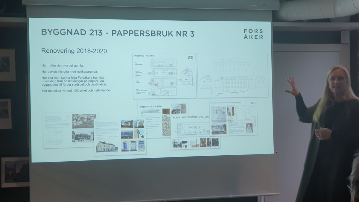 Before Work på Mölndalas kontor i Forsåker. Här ska det nya möta det gamla. @JohannebergSP