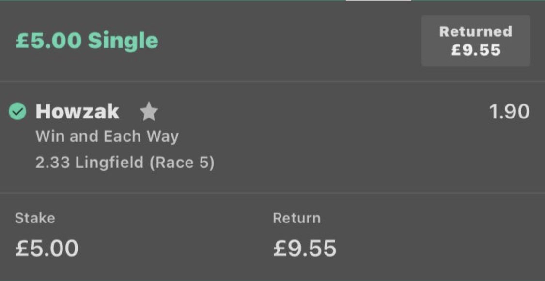 Yesterday’s 🐎 and ⚽️ win 🤑

DM me ASAP to get involved 👍🏻

♦️DM for more details 📩
♦️All bets sent via WhatsApp daily 📲 
♦️Over 18s only 🔞 Gamble Aware ⚠️