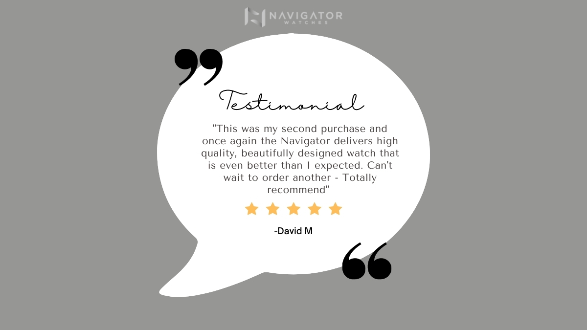 EdBond_100's tweet photo. Thanks for the awesome review, David M! 

We work hard to meet the expectations of our customers, and we are glad to know that we have achieved this for you.

Shop more!
.
.
#wathches #navigatorwatches #watches #blackcharter #quartz #fashion #wristwatch #luxury #instawatch https://t.co/D9EG7pzeN1
