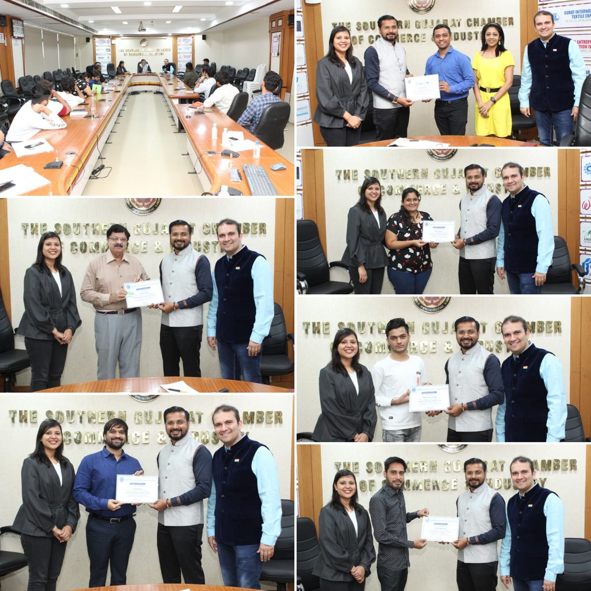 SGCCI_Surat's tweet photo. One more (Pre-Diwali) Digital Marketing Master Course has been completed successfully by SGCCI.
#digitalmarketingmasterclass #digitalmarketing #CertificateDistribution #SGCCI https://t.co/Vqeg3QJtpD