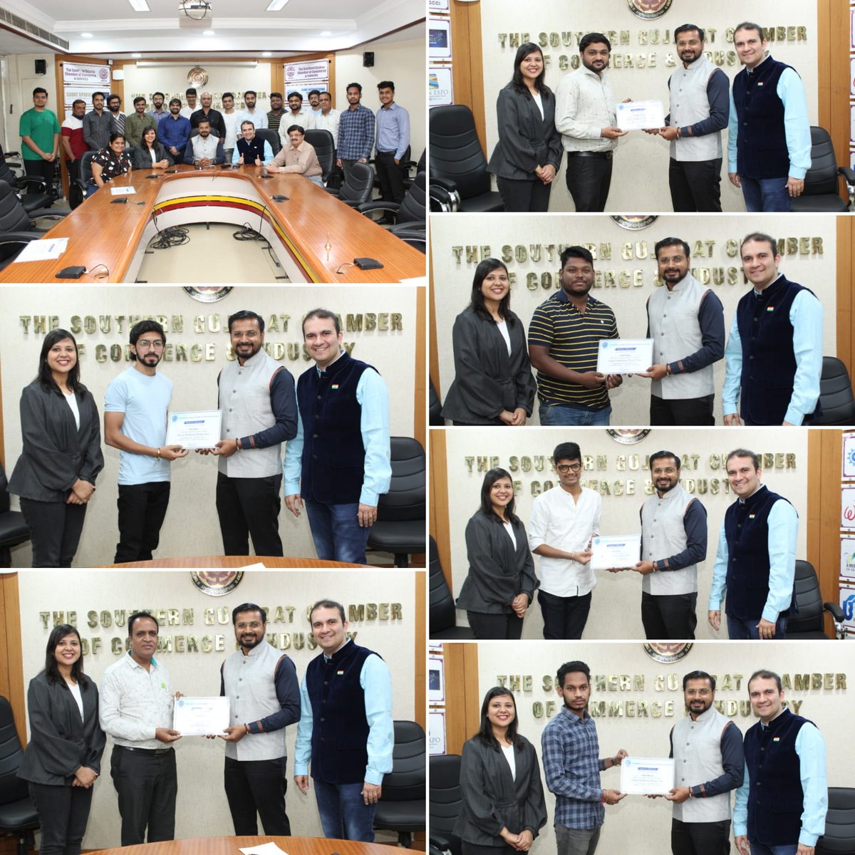 SGCCI_Surat's tweet photo. One more (Pre-Diwali) Digital Marketing Master Course has been completed successfully by SGCCI.
#digitalmarketingmasterclass #digitalmarketing #CertificateDistribution #SGCCI https://t.co/Vqeg3QJtpD