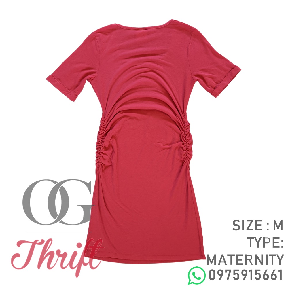 _OGThrift's tweet photo. We know a mother's life can be hectic, but finding her style doesn't have to be. Pink blush maternity - super cute, this dress has happy mom written all over it! K60. Keep it #OG #CatalogUPDATE https://t.co/du3rdq3cE6