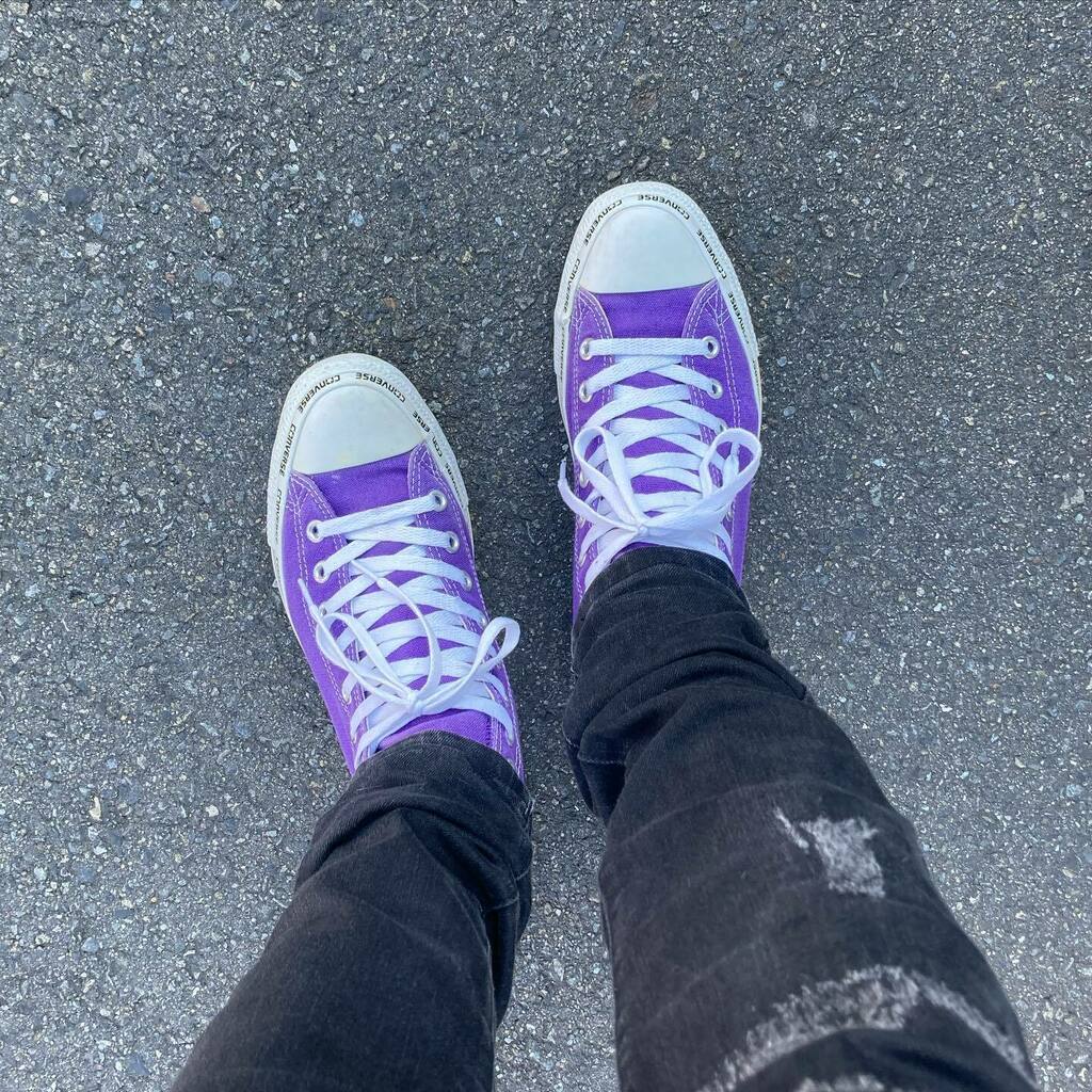YOU_official's tweet photo. Today’s kicks!!
Converse Chuck Taylor All Star LOGOFOXING HI
#shoesoftheday #converse #chucktaylor #ForeverChuck https://t.co/9LbpU7qjkw
