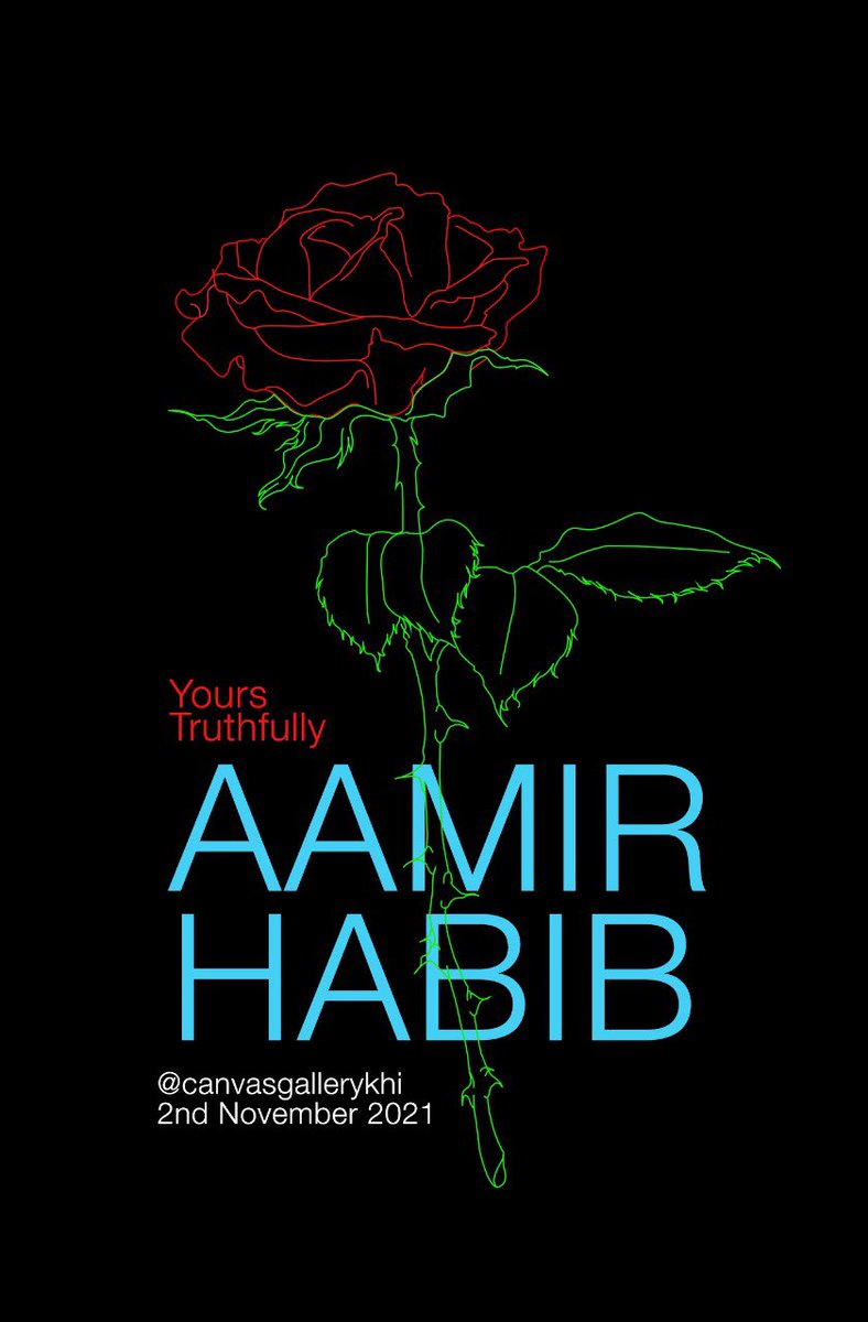 marvi_memon's tweet photo. The Karachi art scene never disappoints. Aamir Habib at Canvass gallery. Enjoy. https://t.co/FxFJ8WBH3j