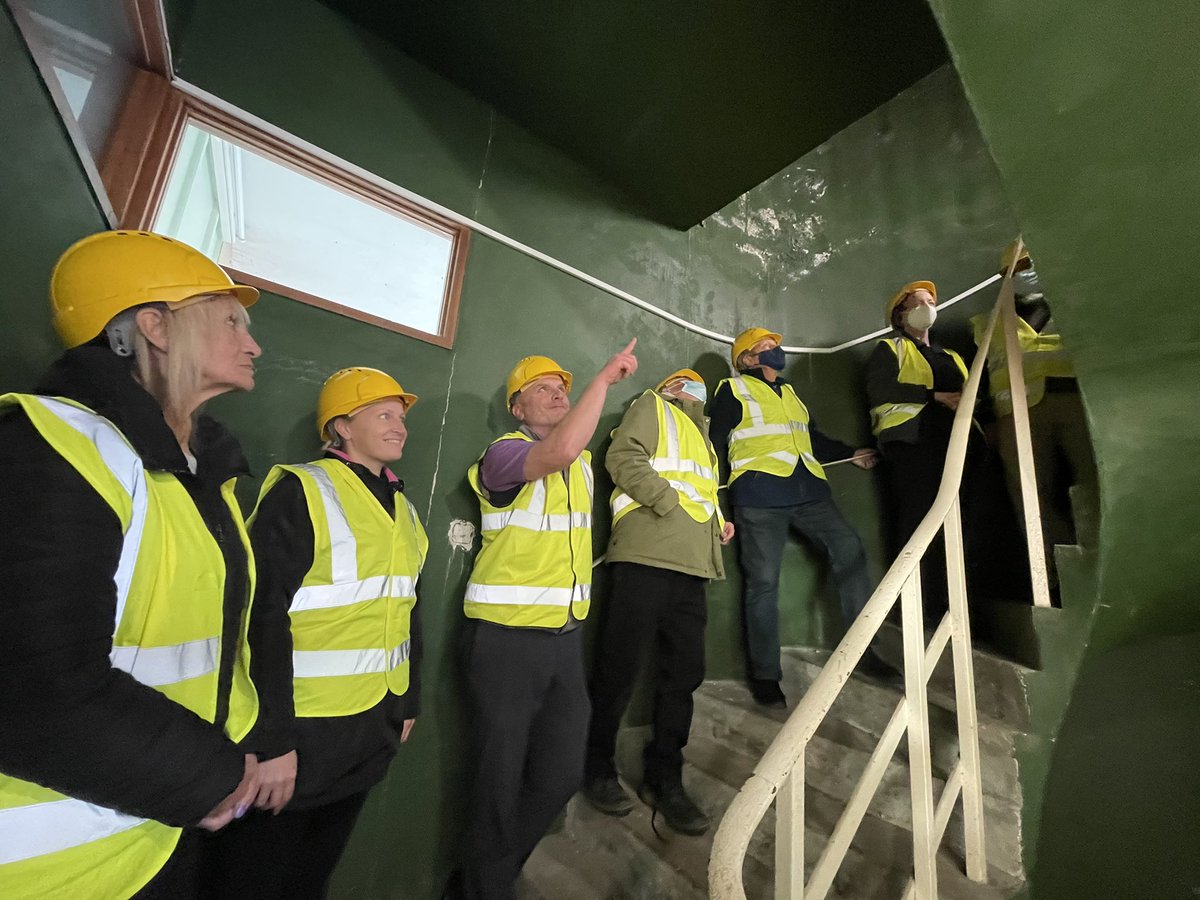 SaltdeanLido's tweet photo. Historic visit!

We’re thrilled to have given 180 people a behind-the-scenes heritage tour of Saltdean Lido before works begin.

Thanks to support from the @HeritageFundUK and 7 CIC volunteers, the public learnt about the derelict Time Trap before restoration begins.

#Brighton https://t.co/moXvPpB4q2
