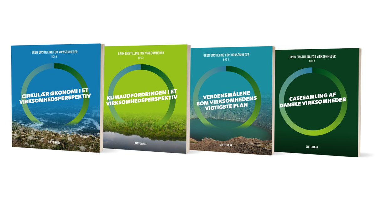 CicularEconomy's tweet photo. I Grøn Omstilling for Virksomheder kigger jeg på danske globale firmaers forretningsstrategiske arbejde med #grønomstilling. Få har arbejdet indgående med FNs klimaprotokols 3scope &amp; #cirkulærøkonomi. Dog stadig masser af gode læringer til jer. Få bøgerne https://t.co/A4NELdYtAv https://t.co/QHf7t0DO3e