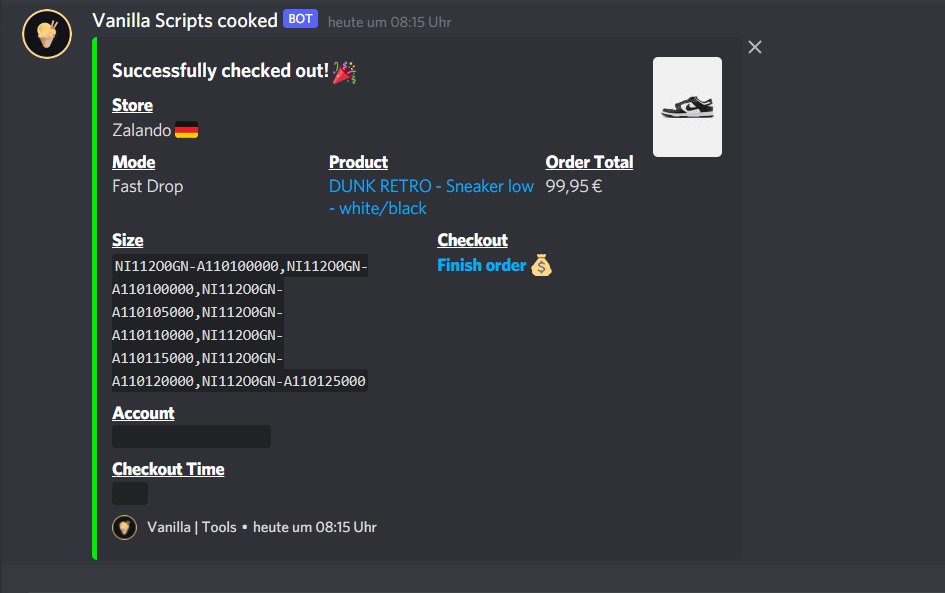 Success posted in @_VanillaCop by Roishi