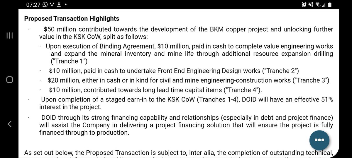 JohnM_AIM's tweet photo. #ARS #asiamet - well done Tony delivered a great deal.

$50m in cash or in kind payments &amp; keep 49% of the project. https://t.co/NxF7WwijNI