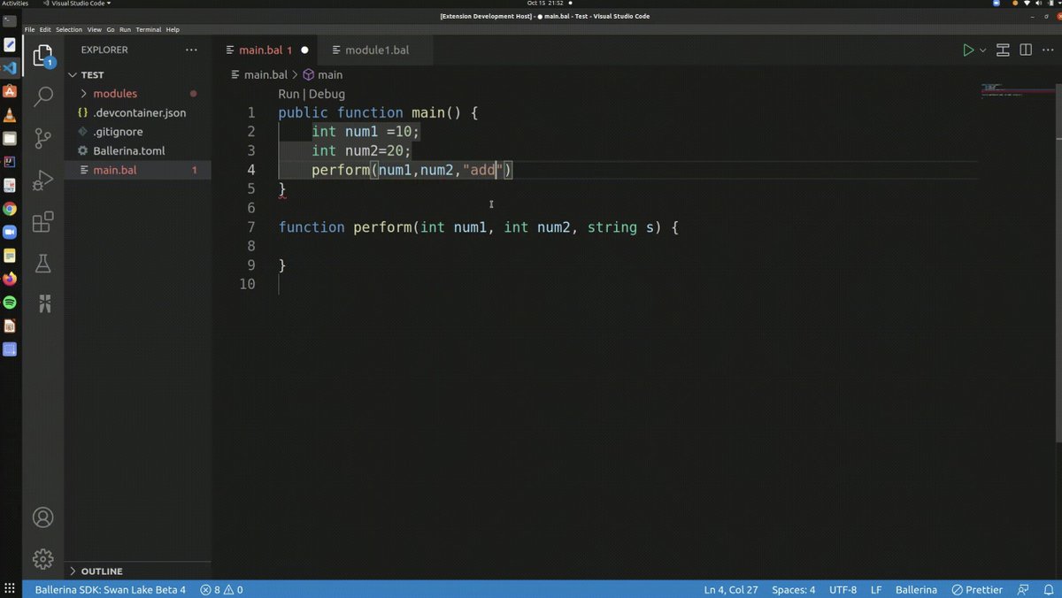 ballerinalang's tweet photo. Want to get an understanding of the Language Server Protocol? Then check out @malintha1996's blog, which provides an intro to the essentials of the Language Server Protocol 3.17 👨🏽💻
Read it here➡️ https://t.co/3280TovLwj
#ballerinalang #LanguageServer #LSP https://t.co/5VU5Nua4YX