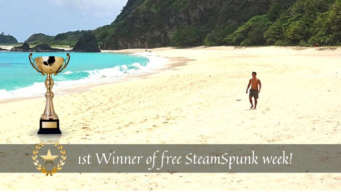 1st WINNER of STEAMSPUNK WEEK! Sexcited to announce the 1st WINNER of  a free STEAMSPUNK week with me<a href="/tag/fancentro"class="tags"><span>#fancentro</span></a>