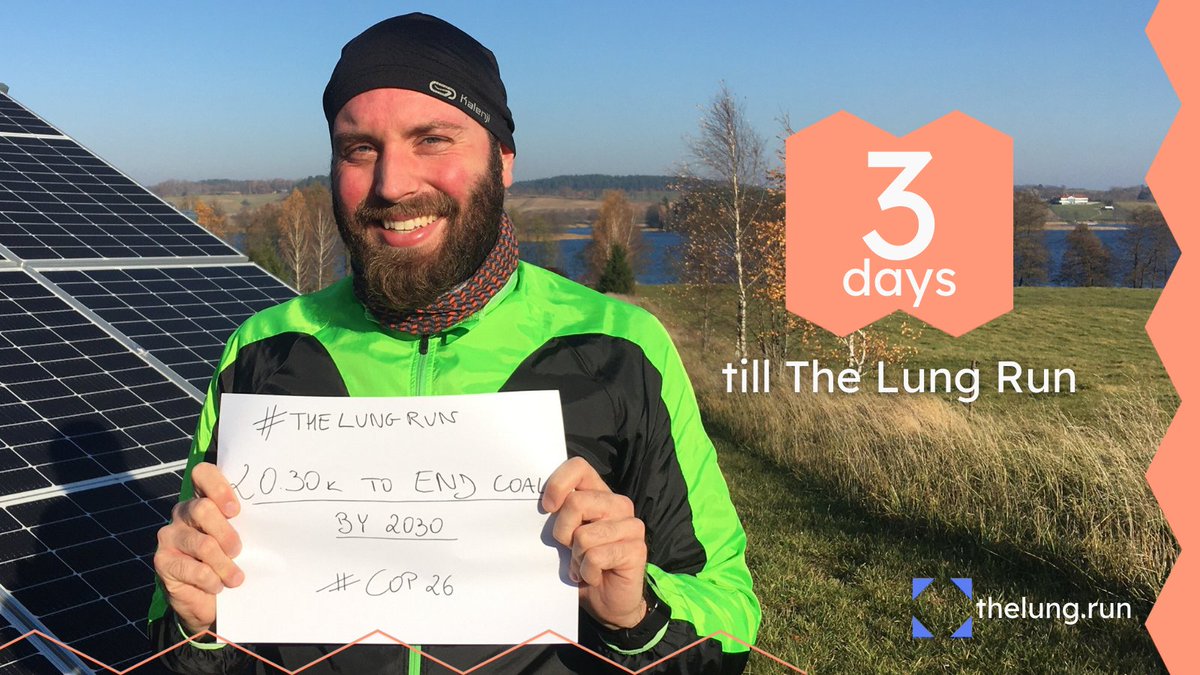 ceebankwatch's tweet image. As we quite literally are running out of time to avert ❗#climate catastrophe. Join the #LungRun, our virtual running event to raise awareness about the deadly air pollution caused by #coal power plants. 
🏆Join thelung.run

#COP26 #COP26Glasow