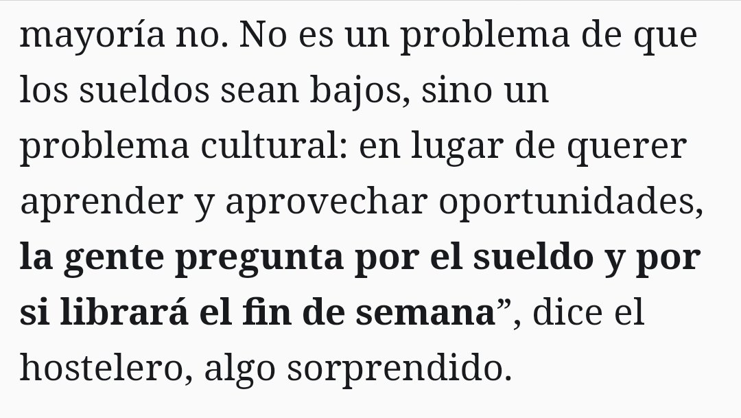 hematocritico's tweet photo. "La gente pregunta por el sueldo" dice el hostelero algo sorprendido https://t.co/IrnGYUZCtc