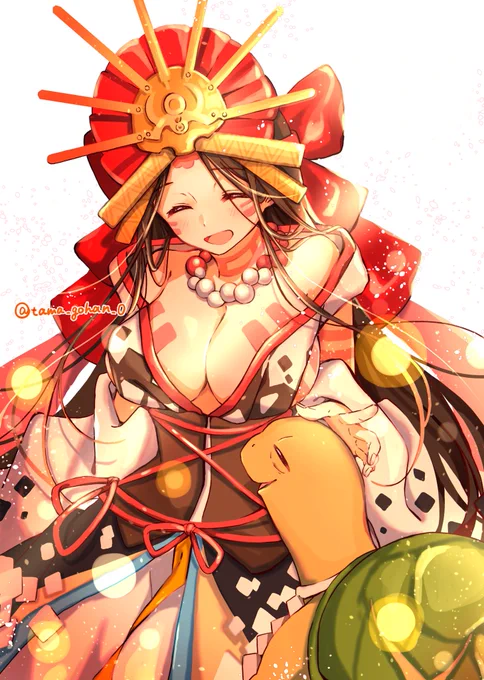 卑弥呼さまと弟クン!

邪馬台国ーー!!🌅

#FGO 