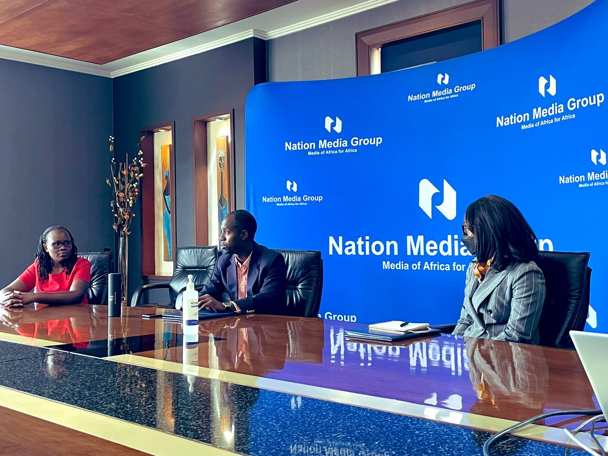 NationMediaGrp's tweet photo. Happening now - NMG signs a partnership with @AquavitaLimited to provide Point of Use Water Dispensers as part of the organization’s sustainability agenda https://t.co/gNkLiSlvKx